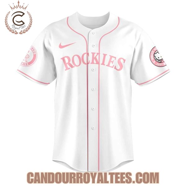 Colorado Rockies x Hello Kitty 2025 Jersey