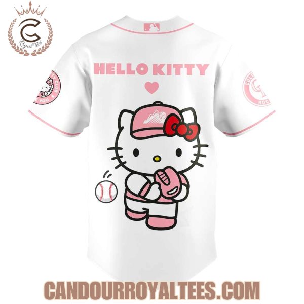 Colorado Rockies x Hello Kitty 2025 Jersey