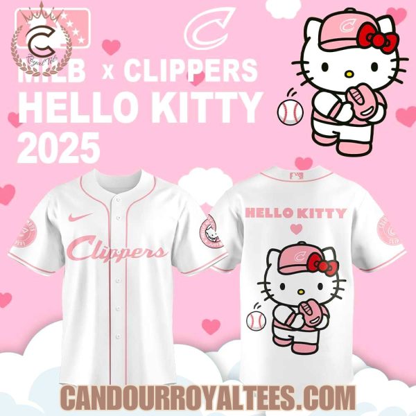 Columbus Clippers Hello Kitty 2025 White Jersey