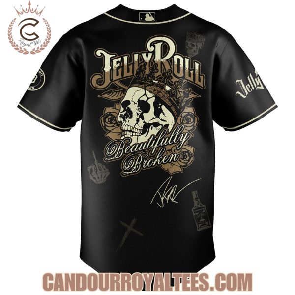 Detroit Tigers x Jelly Roll The Beautifully Broken Tour 2025 Jersey
