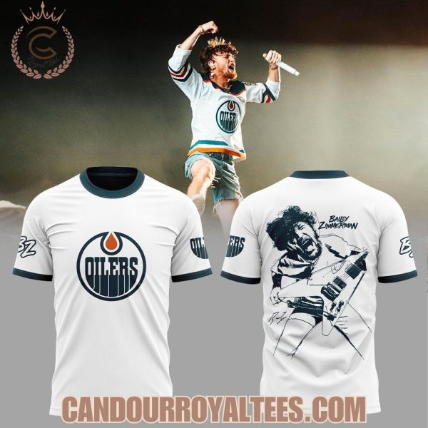 Edmonton Oilers x Bailey Zimmerman Signature Shirt
