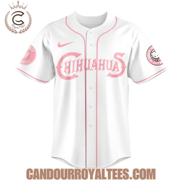 El Paso Chihuahuas Hello Kitty 2025 White Jersey