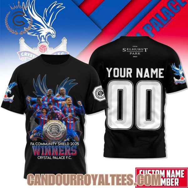 FA Community Shield 2025 Winers Crystal Palace F.C. Tshirtt