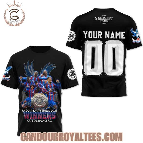FA Community Shield 2025 Winers Crystal Palace F.C. Tshirtt