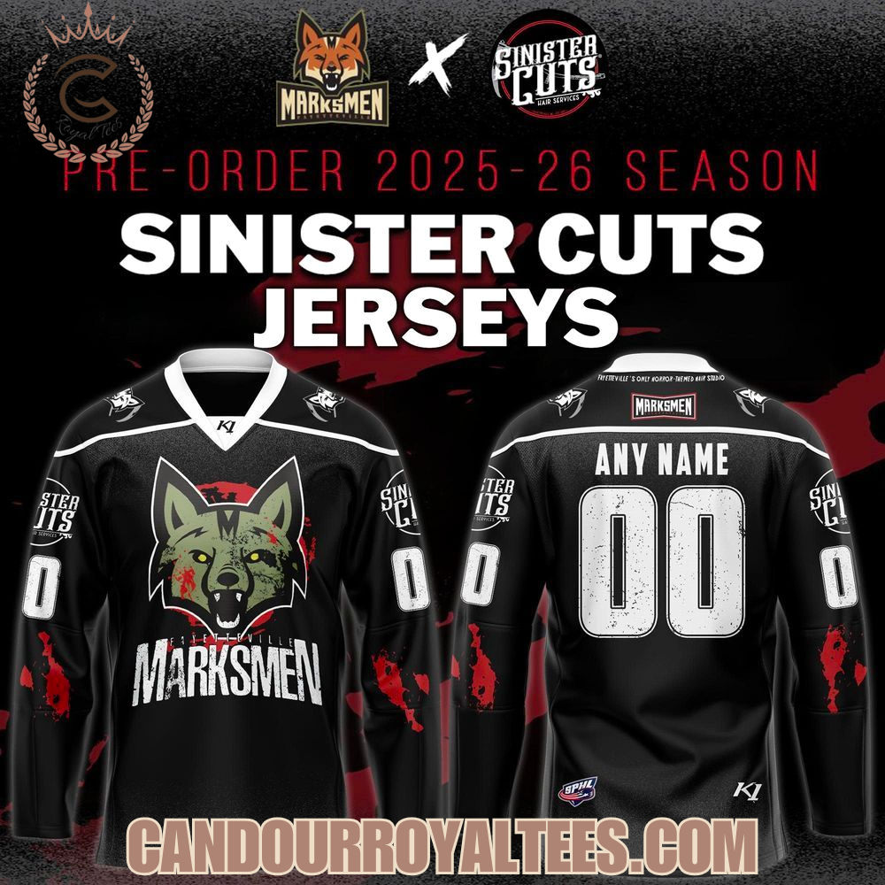 Fayetteville Marksmen Sinister Cuts 2025 Jersey Fayetteville Marksmen Sinister Cuts 2025 Jersey