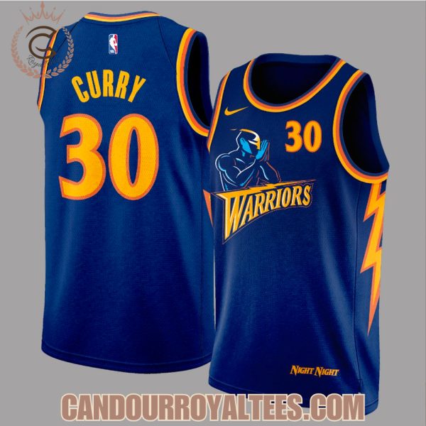 Golden State Warriors Mascot Doing The Curry  Night Night Jersey