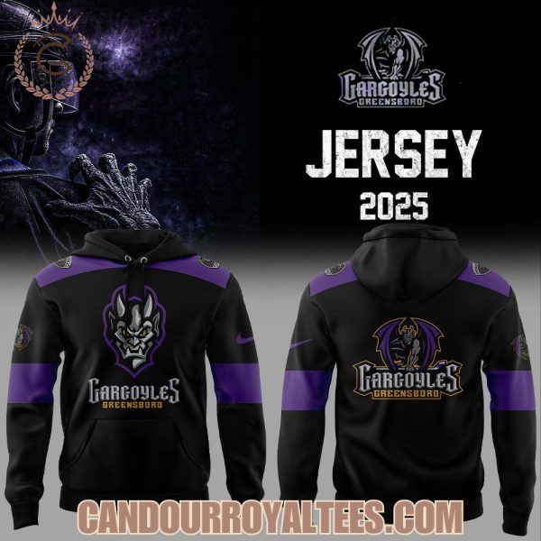 Greensboro Gargoyles Stone to Storm 2025 Hoodie