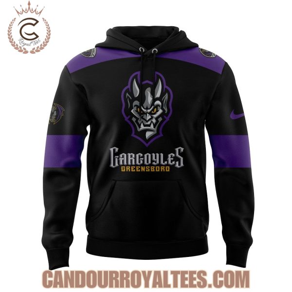 Greensboro Gargoyles Stone to Storm 2025 Hoodie