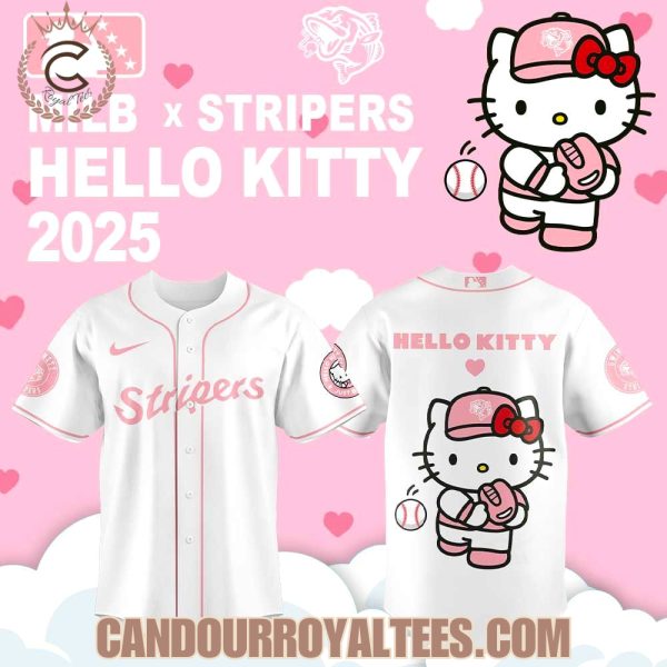 Gwinnett Stripers Hello Kitty 2025 White Jersey