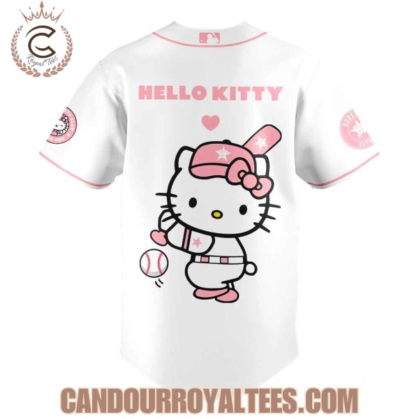 Houston Astros Hello Kitty 2025 White Jersey