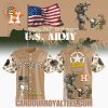 Seattle Mariners Peanuts Happy 250th U.S Army Jersey