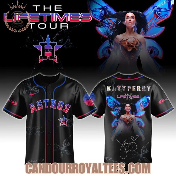 Houston Astros x Katy Perry The Lifetimes Tour 2025 Jersey