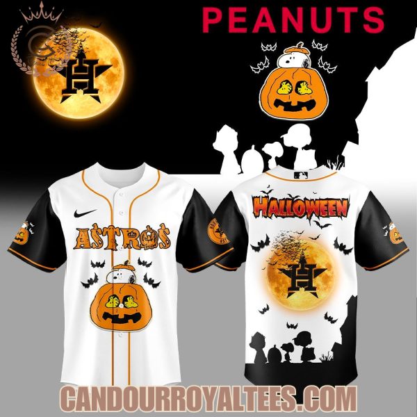 Houston Astros x Peanuts To halloween 2025 Jersey