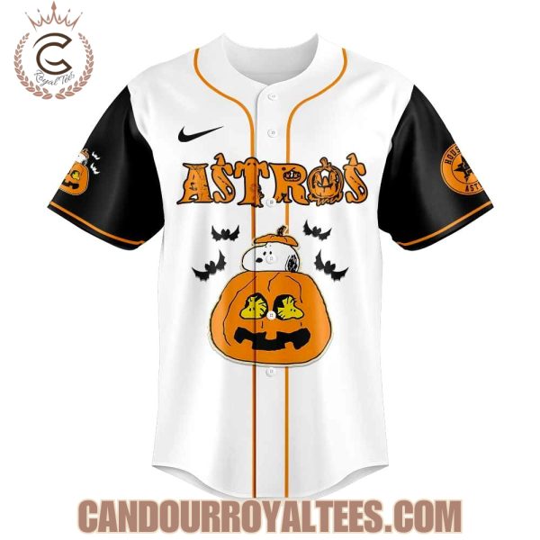 Houston Astros x Peanuts To halloween 2025 Jersey