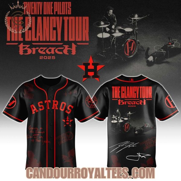 Houston Astros x Twenty One Pilots The Clancy World Tour Jersey