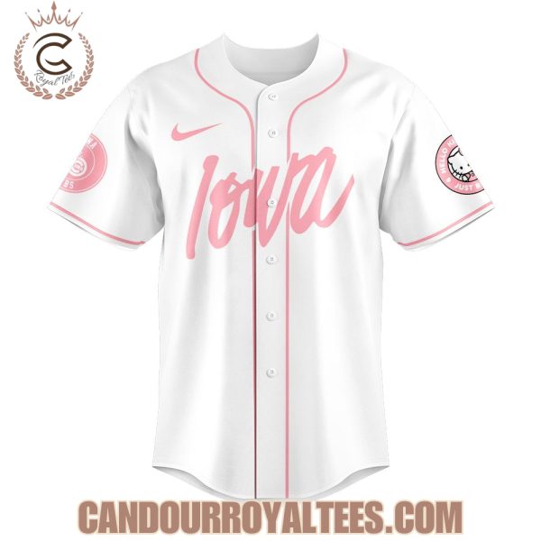 Iowa Cubs Hello Kitty 2025 White Jersey