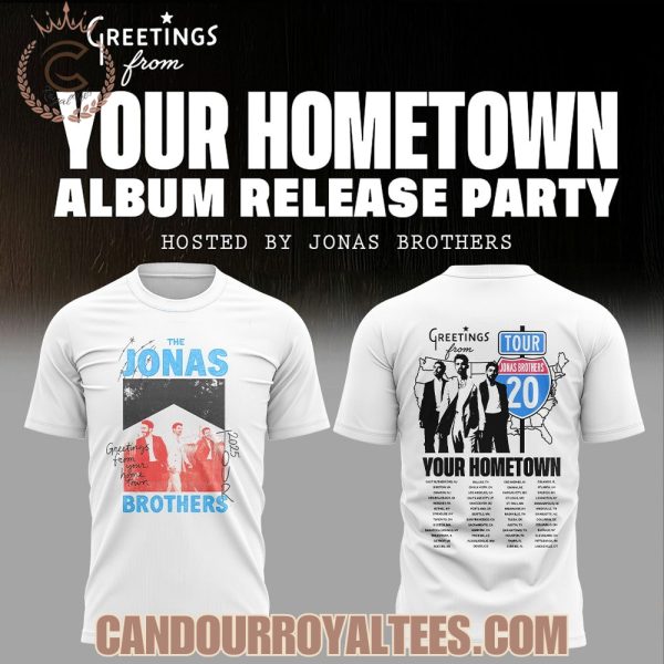 Jonas Brothers Greeting’s From Your Hometown Tour Tshirt, Hoodie