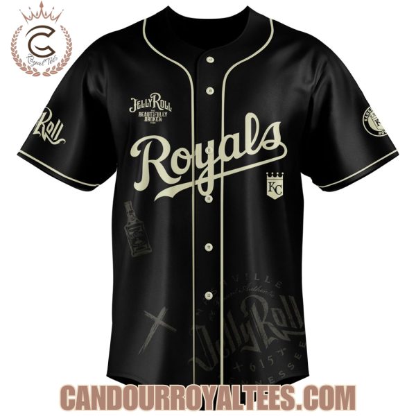 Kansas City Royals x Jelly Roll The Beautifully Broken Tour 2025 Jersey