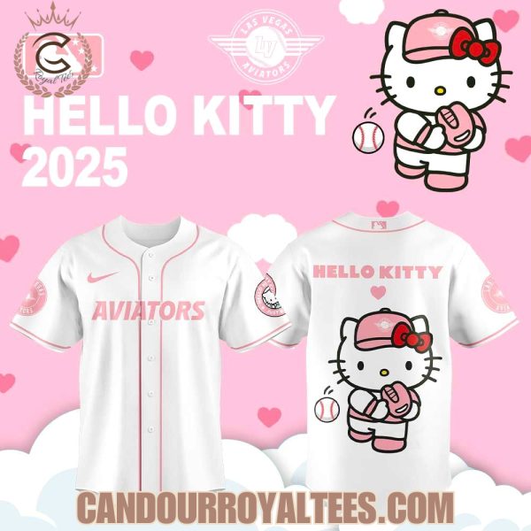 Las Vegas Aviators Hello Kitty 2025 White Jersey