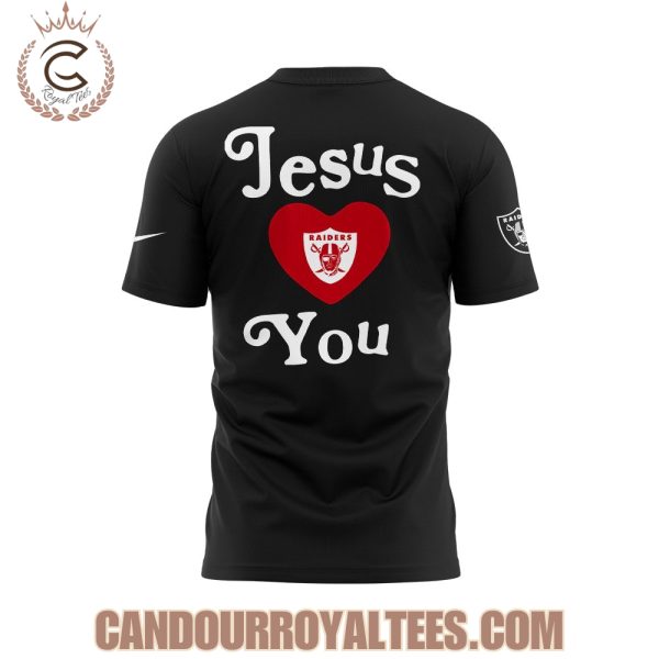Las Vegas Raiders Jesus Love You Hoodie