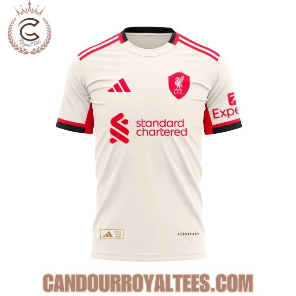 Liverpool FC New Season 25/26 White Shirt