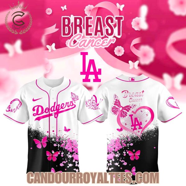 Los Angeles Dodgers Breast Cancer 2025 Jersey