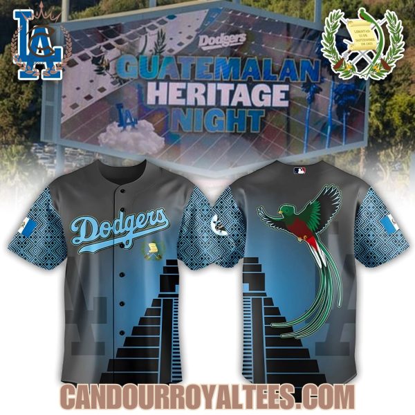 Los Angeles Dodgers Guatemalan Pride Night Jersey