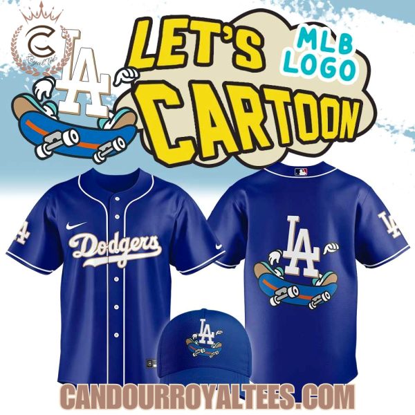 Los Angeles Dodgers Let’s Cartoon Logo Collection Jersey