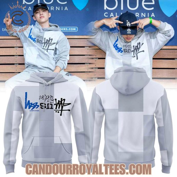 Los Angeles Dodgers S.Coups Takaya Hioki Old Stussy Hoodie