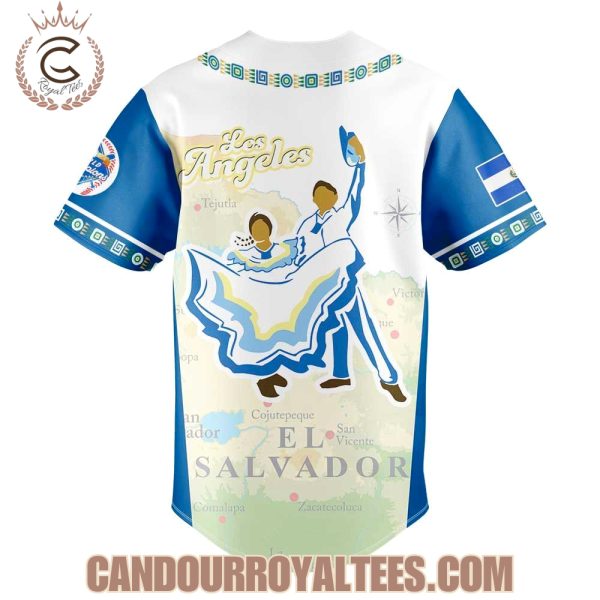Los Angeles Dodgers Salvadoran Heritage Night 2025 Jersey