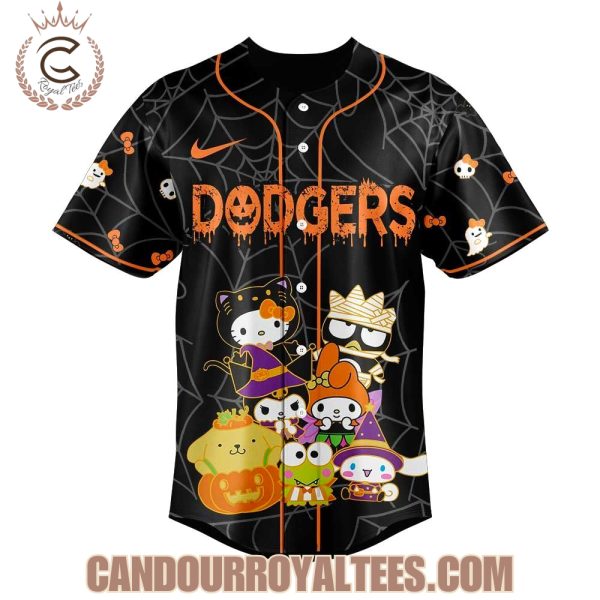Los Angeles Dodgers x Hello Kitty And Friends Halloween 2025 Jersey