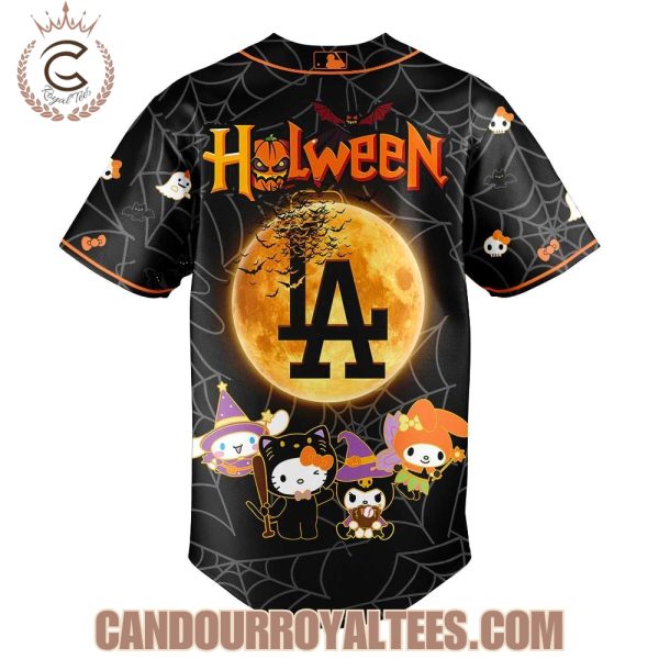 Los Angeles Dodgers x Hello Kitty And Friends Halloween 2025 Jersey