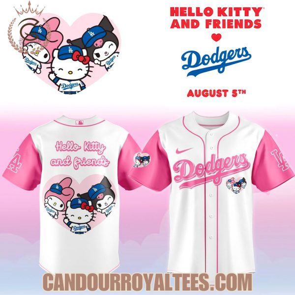 Los Angeles Dodgers x Hello Kitty And Friends Jersey