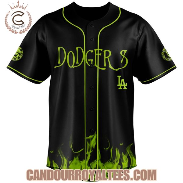 Los Angeles Dodgers x Oogie Boogie Bash 2025 Halloween Baseball Jersey