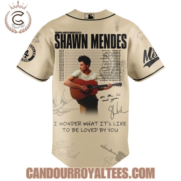 Los Angeles Dodgers x Shawn Mendes 2025 European And North American Tour Jersey