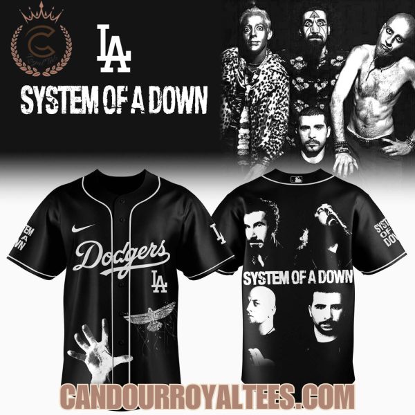 Los Angeles Dodgers x System of A Down 2025 Jersey
