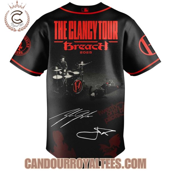 Los Angeles Dodgers x Twenty One Pilots The Clancy World Tour Jersey