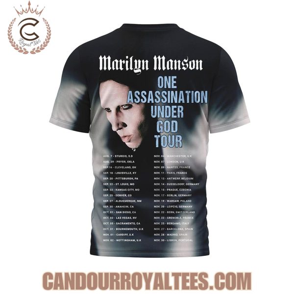Marilyn Manson One Assassination Under God Tour Tshirt