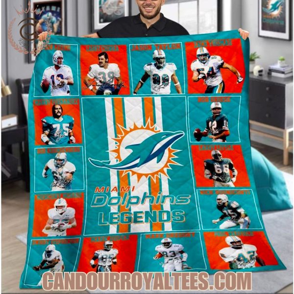 Miami Dolphins x Legends Blanket