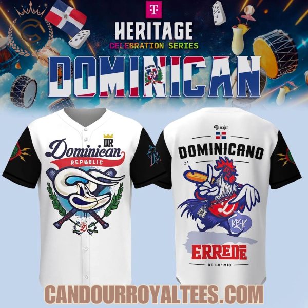 Miami Marlins Heritage Celebration Series Dominican Jersey