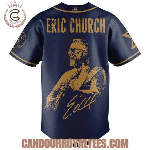 Milwaukee Brewers x Eric Church Tour 2025 Jersey