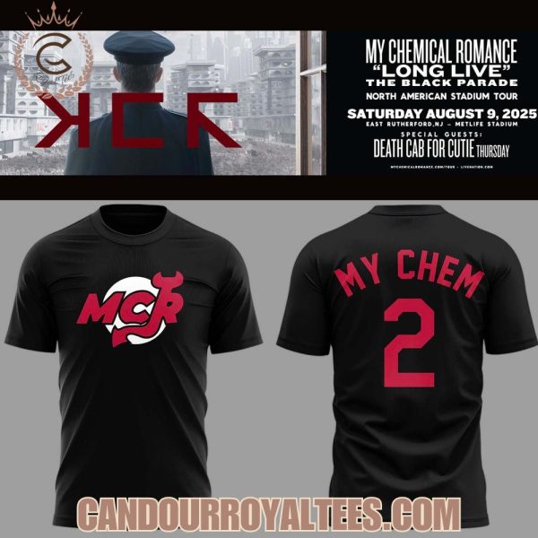 My Chemical Romance x New Jersey Devils Tour 2025 Tshirt, Hoodie