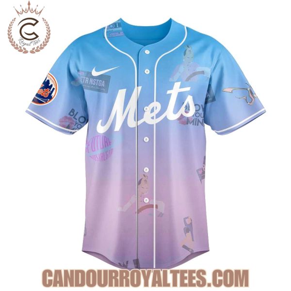 New York Mets x Dua Lipa “Radical Optimism” Tour 2025 Jersey