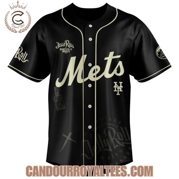 New York Mets x Jelly Roll The Beautifully Broken Tour 2025 Jersey