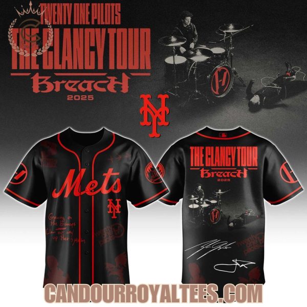 New York Mets x Twenty One Pilots The Clancy World Tour Jersey