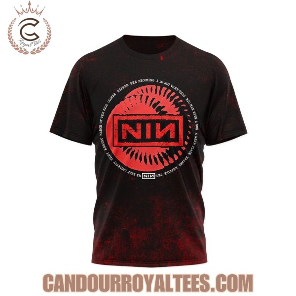 Nine Inch Nails Peel It Back Tour 2025 Tshirt