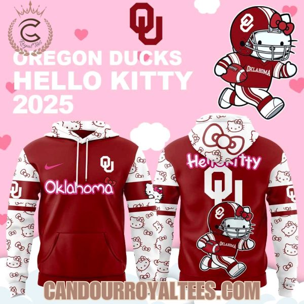 Oklahoma Sooners x Hello Kitty 2025 Hoodie
