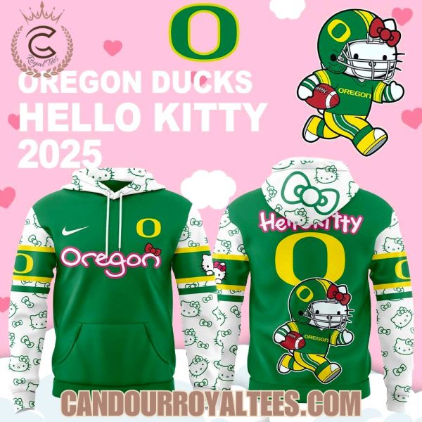 Oregon Ducks x Hello Kitty 2025 Hoodie
