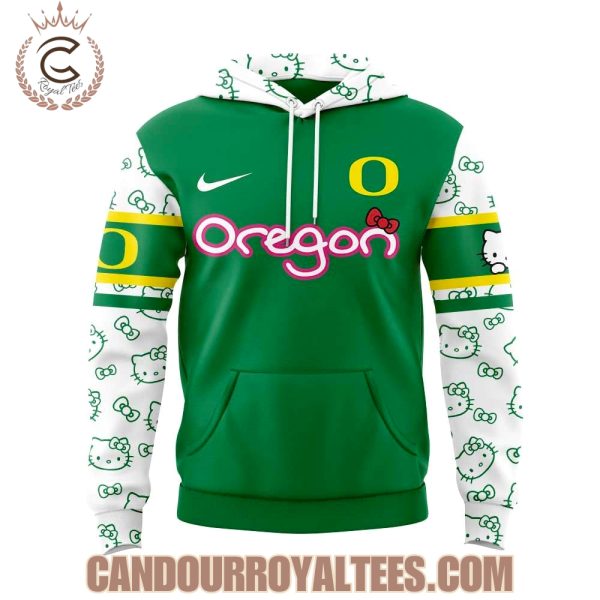 Oregon Ducks x Hello Kitty 2025 Hoodie
