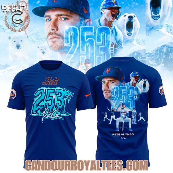 Pete Alonso Hits Home Run 253 Tshirt, Hoodie